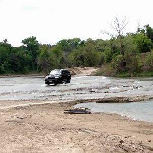 River crossing with 2001 4Runner