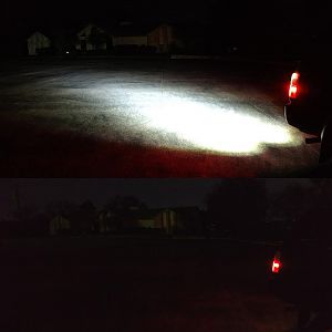 Reverse light effects