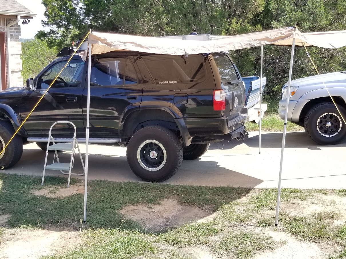 3rd Gen 4Runner With Matterhorn Rack And Roam Bat Wing 2